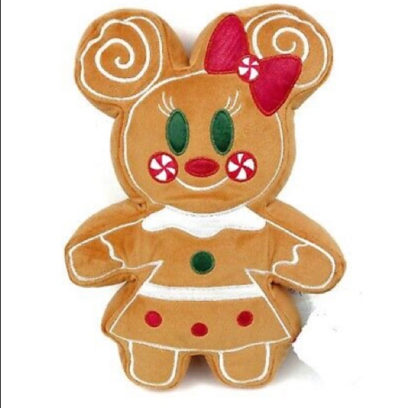 Disney Holidays Collection Other - 🤎💛Minnie Mouse Gingerbread Scented Plush Pillow